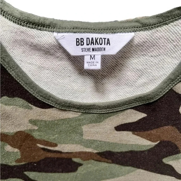 BB Dakota by Steve Madden All Terrain Dress‎ Olive Camouflage Army - Picture 3 of 4